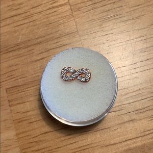 Origami Owl Rose Gold Infinity Charm